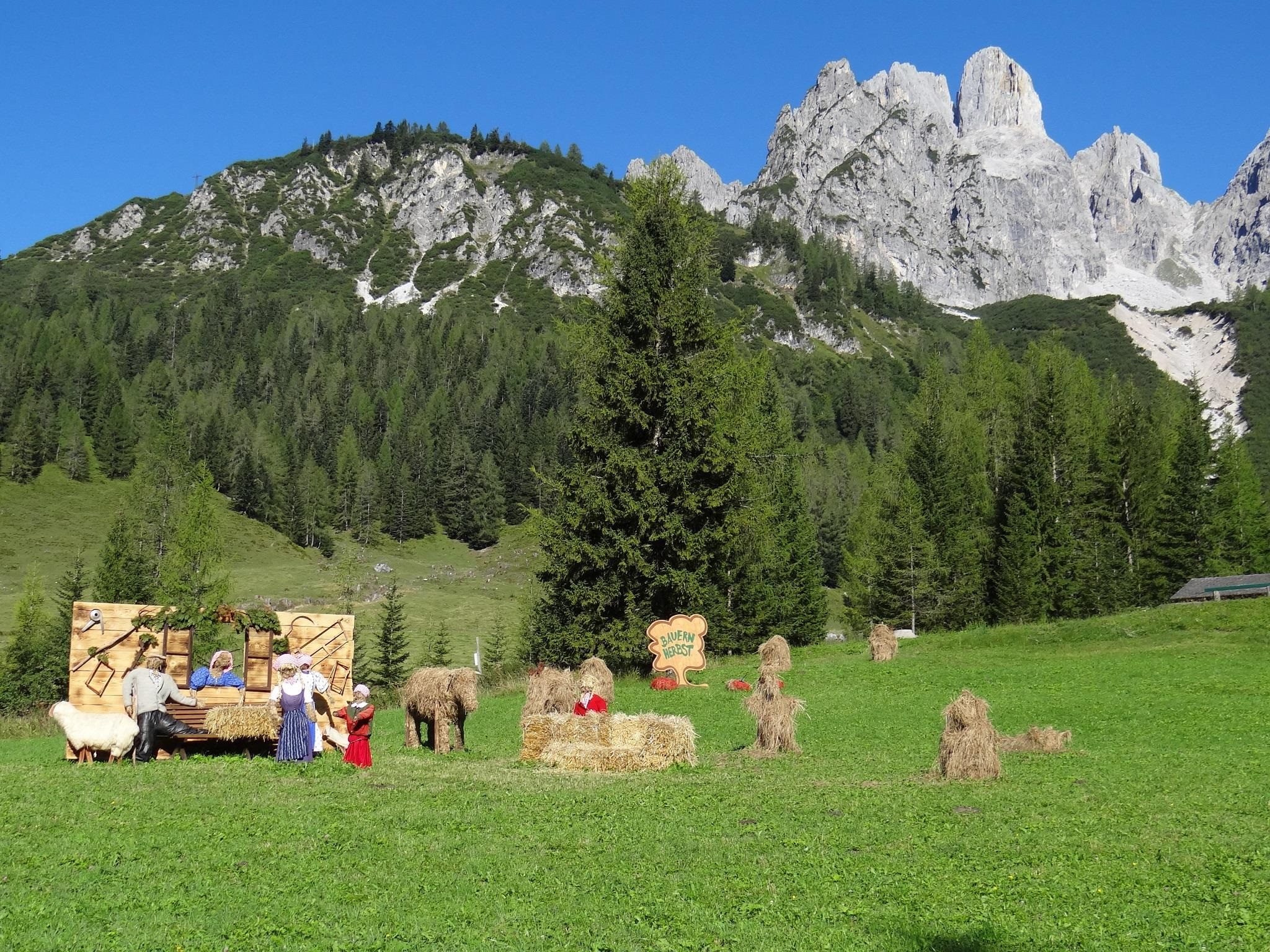 Harvest Festival with music at the village square